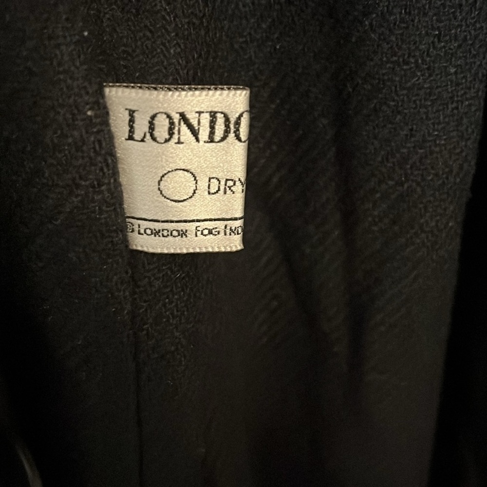 Men’s London Fog Dark Olive Trench Coat - Picture 3 of 12